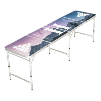 Create Your Own Party Mountain Landscape Beer Pong Table