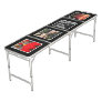 Create your Own Party Photo Collage Black & White Beer Pong Table