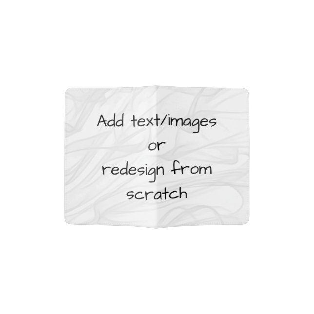 Create Your Own! Passport Holder (Opened)