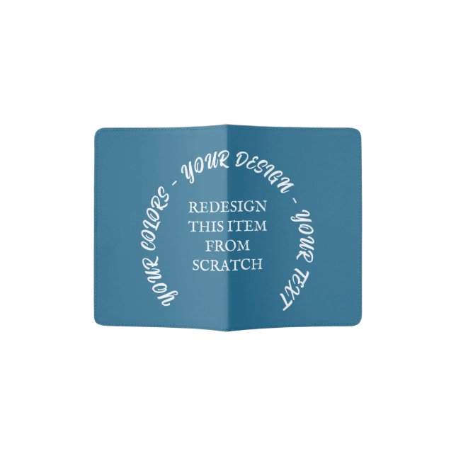 Create Your Own Passport Holder (Opened)