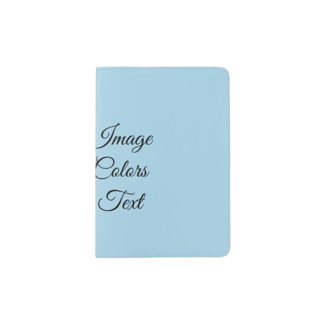 Create Your Own Passport Holder (Front)