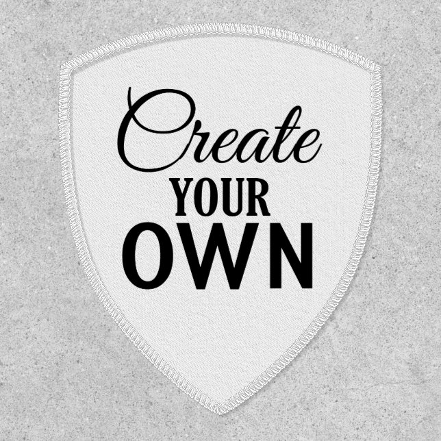 Create Your Own Patch (Front)