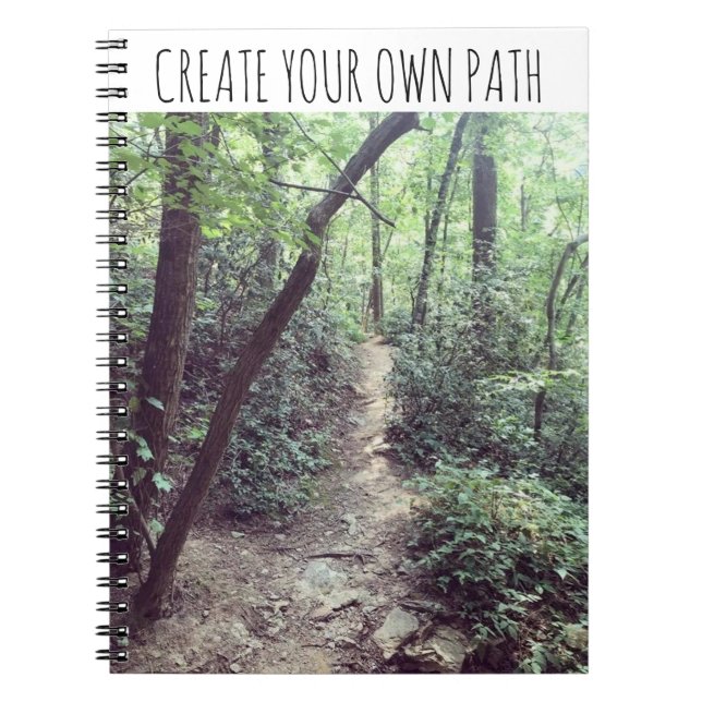 CREATE YOUR OWN PATH NOTEBOOK (Front)