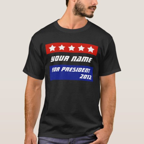 Create Your Own Patriotic Political Merchandise T_Shirt