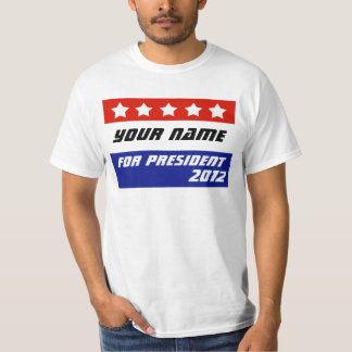 Create Your Own Patriotic Political Merchandise T-Shirt