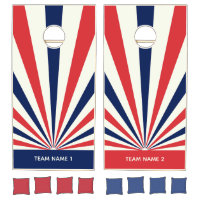 Create Your Own Patriotic Sunburst Pattern
