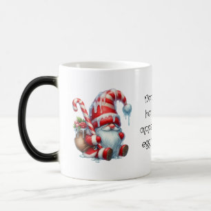 Create Your Own Peppermint Berries Christmas Gnome Color Morph Mug