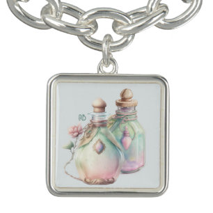 Create Your Own Perfume Bottles Bracelet