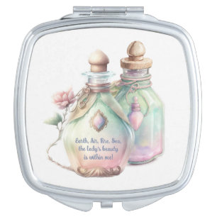 Create Your Own Perfume Bottles Compact Mirror