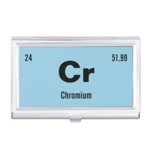Create your own Periodic Table of the Elements Business Card Case
