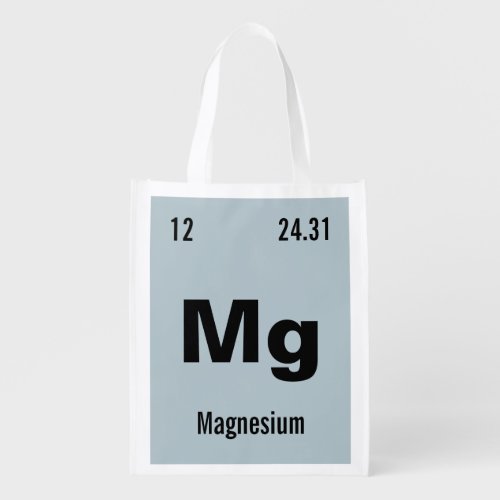Create your own Periodic Table of the Elements Grocery Bag