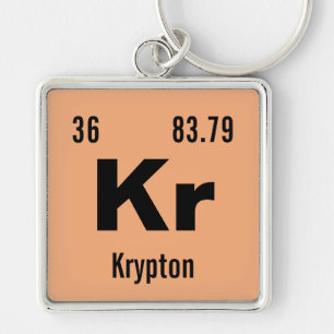 Create your own Periodic Table of the Elements Keychain
