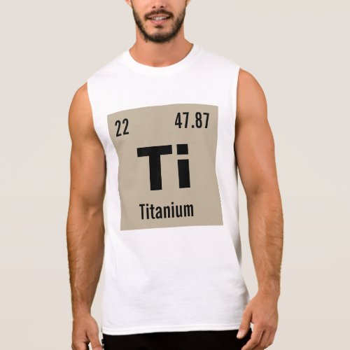 Create your own Periodic Table of the Elements Sleeveless Shirt