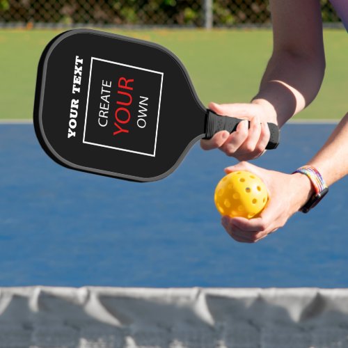 Create Your Own _ Personal branded  custom Pickleball Paddle