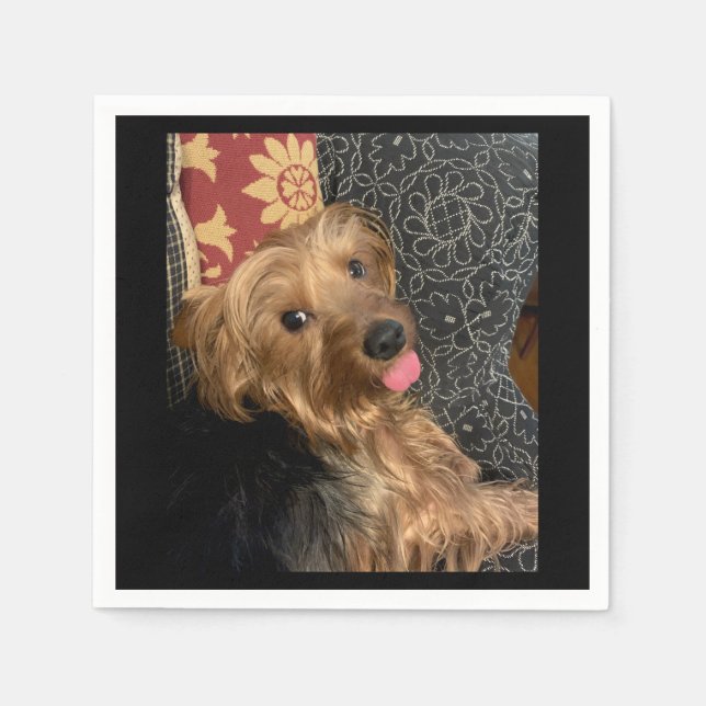 Create Your Own Personal Photo Napkins (Front)