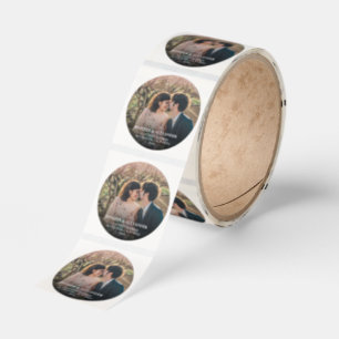 Create your own personal photo Wedding seals roll