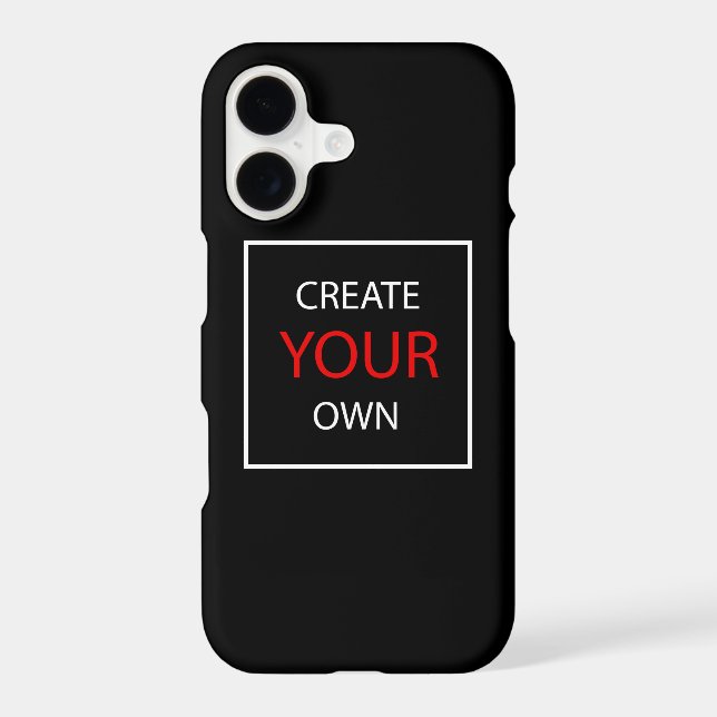 Create Your Own - personalised, branded / Custom Case-Mate iPhone Case (Back)