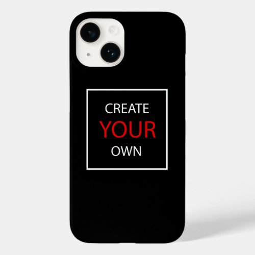 Create Your Own _ personalised branded  Custom Case_Mate iPhone 14 Case