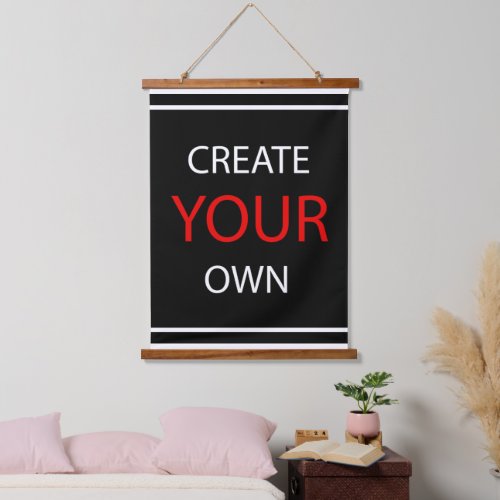 Create Your Own _ personalised branded  Custom Hanging Tapestry