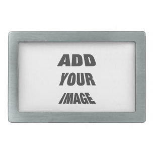 Create Your Own Personalised Rectangle Belt Buckle