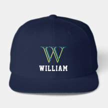 Create Your Own Personalize Branded Monogram Cap