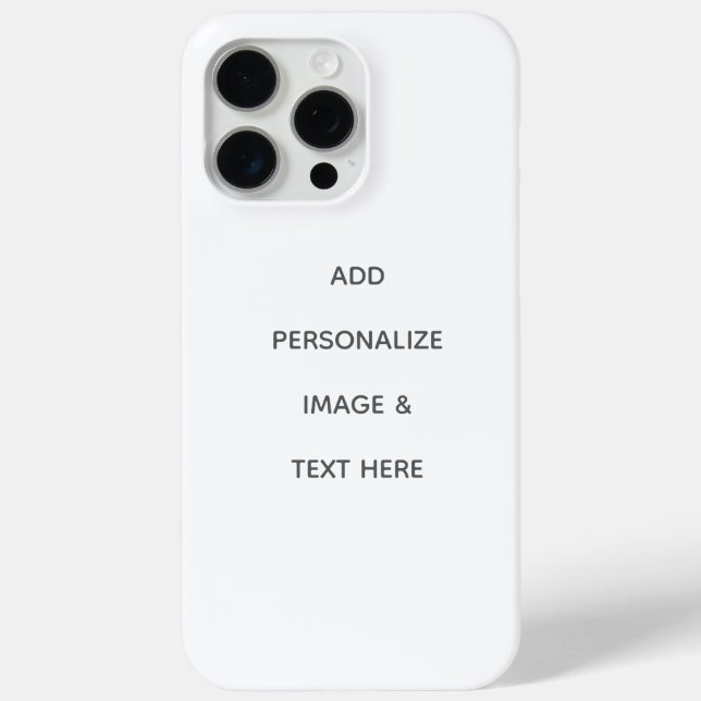 Create Your Own Personalize Case-Mate iPhone Case (Back)