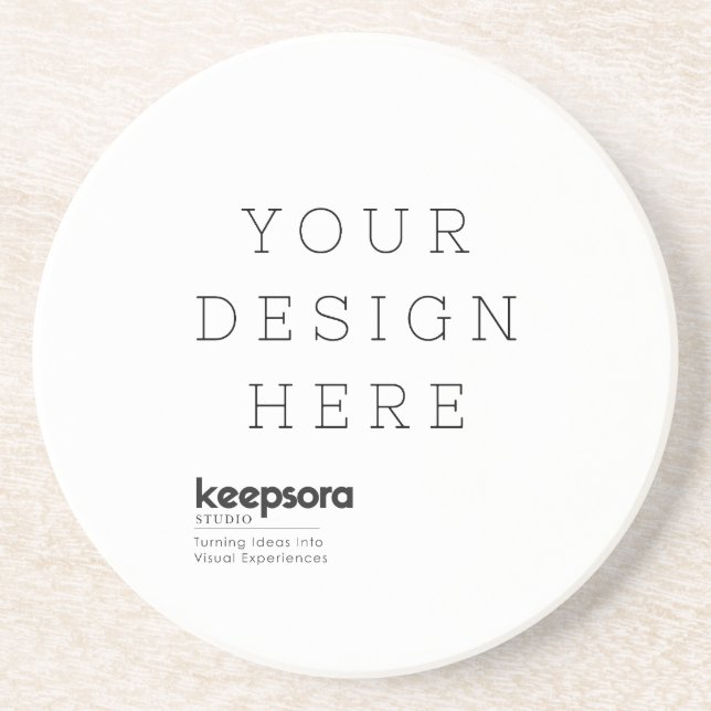 Create Your Own Personalize Coaster (Front)