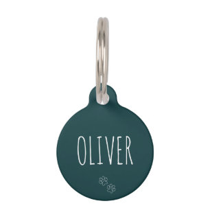 CREATE YOUR OWN PERSONALIZE DOG TAG FALL WITH PAW