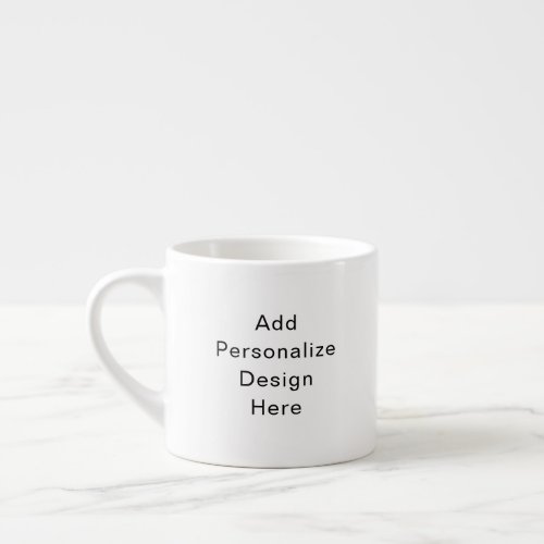 create your own personalize espresso cup