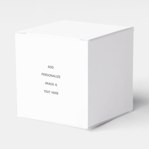 Create Your Own Personalize Favor Boxes