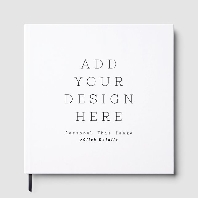 Create Your Own Personalize Guest Book (Front)