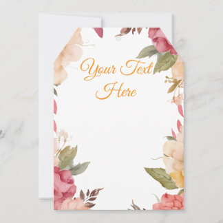 Create Your Own personalize Holiday Card