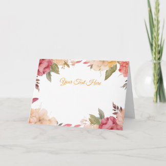 Create Your Own personalize Holiday Card