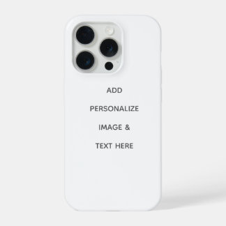 Create Your Own Personalize iPhone 15 Pro Case