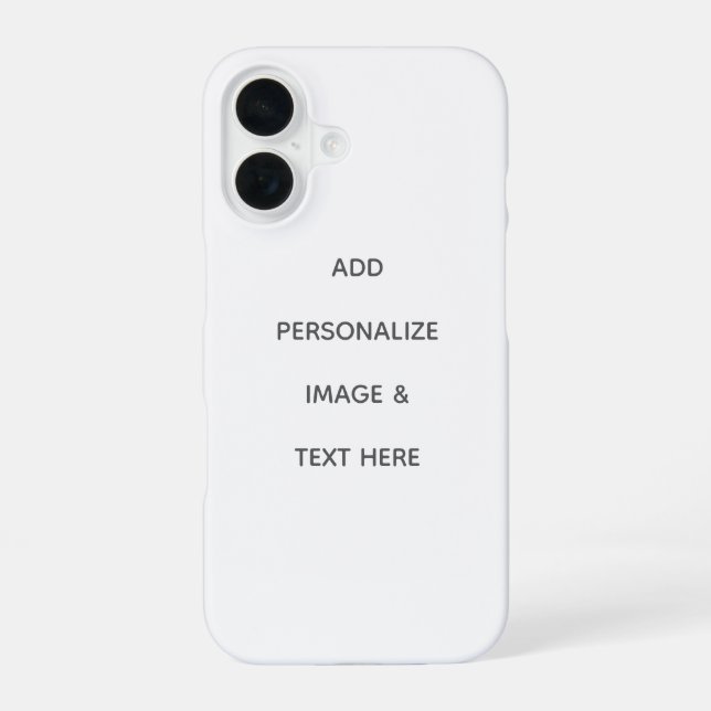 Create Your Own Personalize iPhone Case (Back)
