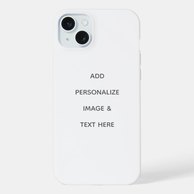 Create Your Own Personalize iPhone Case (Back)