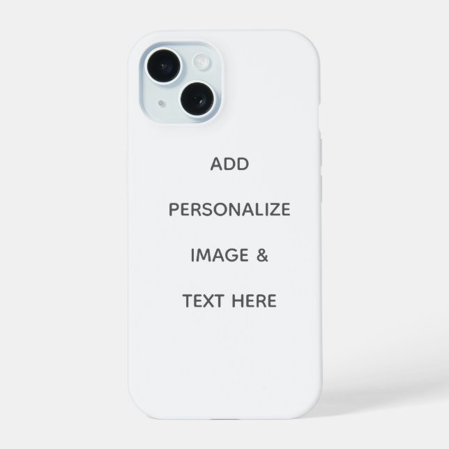 Create Your Own Personalize Iphone Case (Back)
