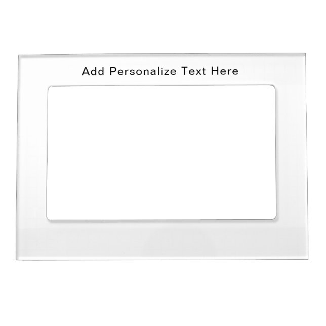 create your own personalize  magnetic frame (Front)