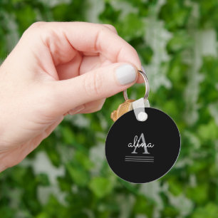 Create Your Own Personalize Monogram Keychain