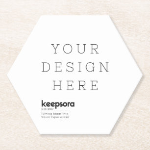 Create Your Own Personalize Paper Coaster