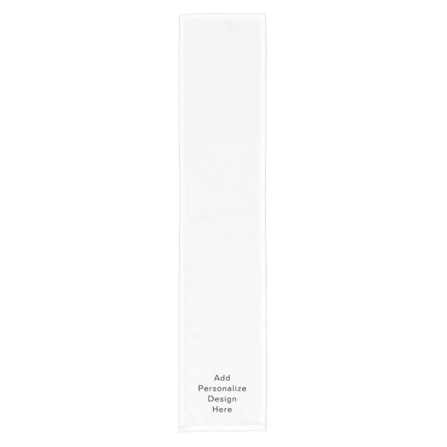 create your own personalize short table runner (Front)