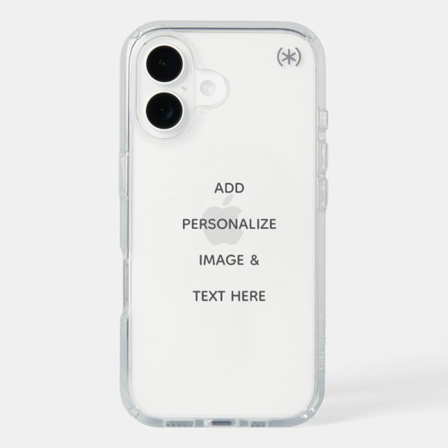 Create Your Own Personalize Speck iPhone Case (Front)