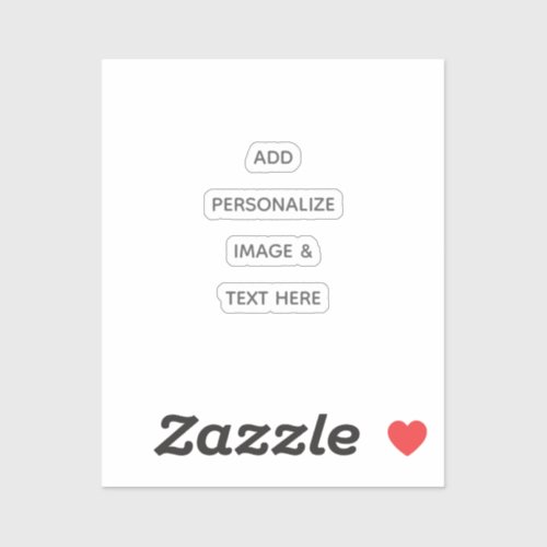 Create Your Own Personalize Sticker