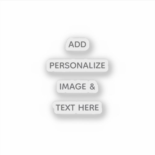 Create Your Own Personalize Sticker