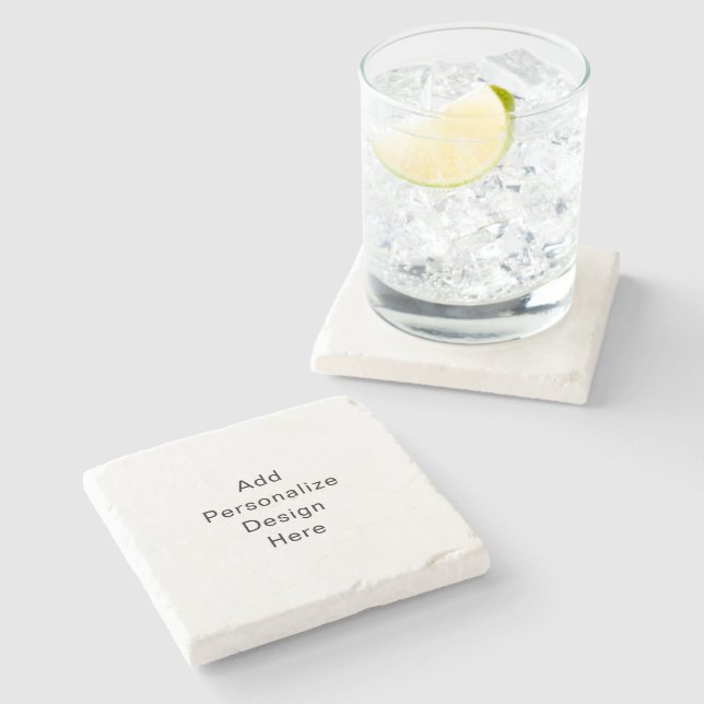 create your own personalize stone coaster (Side)
