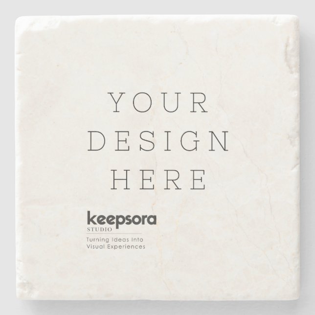 Create Your Own Personalize Stone Coaster (Front)