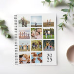 Create Your Own Personalized 12 Photo Collage Planner<br><div class="desc">Create your own personalized photo collage planner notebook with 12 of your favorite photos.</div>