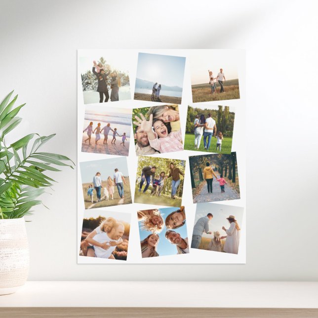 Create Your Own Personalized 12 Photo Collage Poster (Creator Uploaded)