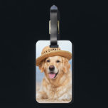 Create Your Own Personalized 2 Pet Photo Dog Luggage Tag<br><div class="desc">Custom photo luggage tag of your best friend. Create a fun gift to your favorite dog lover, dog mom or dog dad. Whether its Mothers day, Fathers day, a birthday or Christmas, these photo luggage tags make a perfect gift, and fun stocking stuffers! COPYRIGHT © 2020 Judy Burrows, Black Dog...</div>