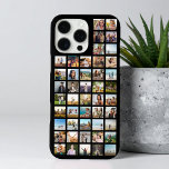 Create Your Own Personalized 46 Photo Collage iPhone 16 Pro Max Case<br><div class="desc">Create your own personalized photo collage iPhone case featuring 46 of your favorite pictures in a photo collage grid for a custom photo phone case.</div>